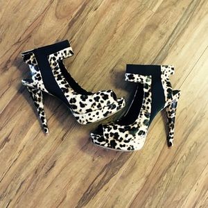 Killer Leopard high heels shoes 10 stilettos